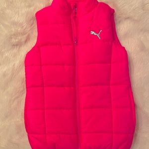Girls Puma vest, 7/8